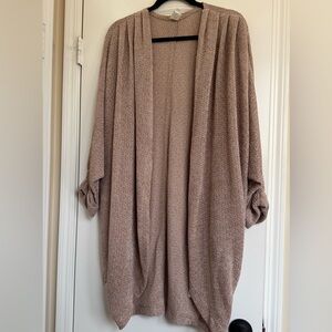 NWOT LAWLESS Women's Cozy Dolman Chenille Duster Cardigan Size S